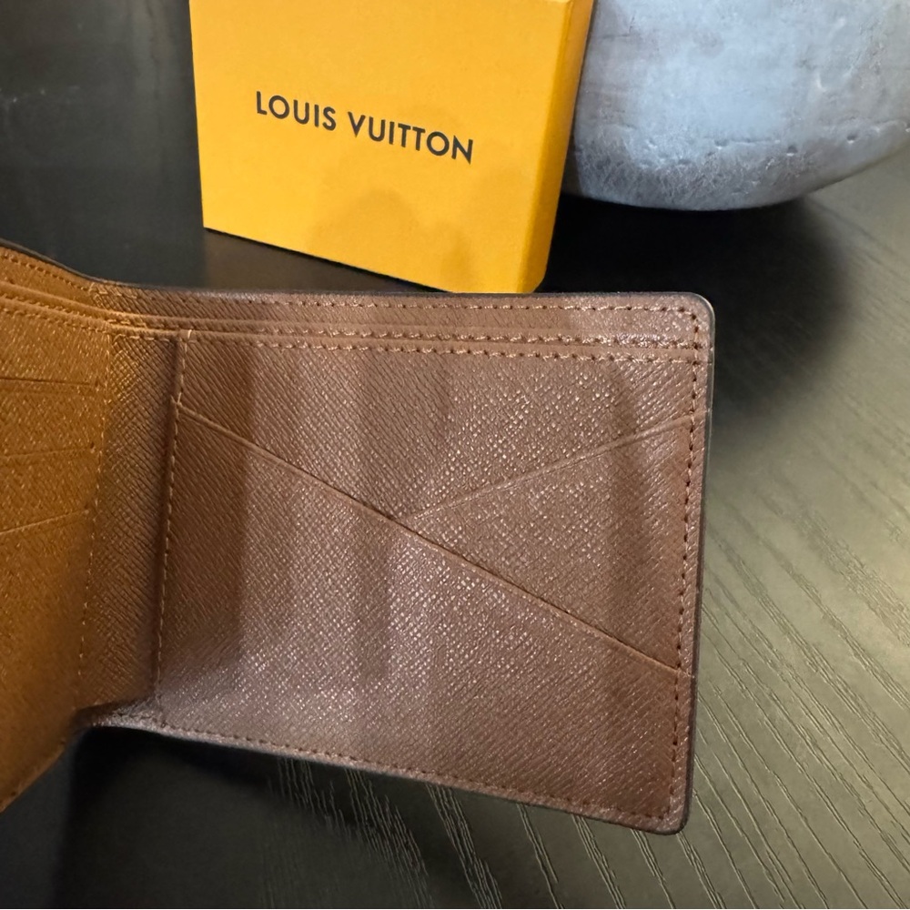 Louis Vuitton Multiple Monogram Slender Canvas Black Men’s Wallet - Picture 3 of 6
